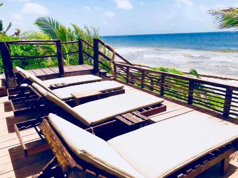 Casa Pelicanos Tulum Beach Mx - Next To Hotel Zone Esterno foto