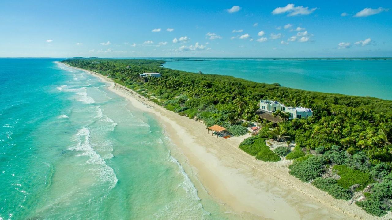 Casa Pelicanos Tulum Beach Mx - Next To Hotel Zone Esterno foto