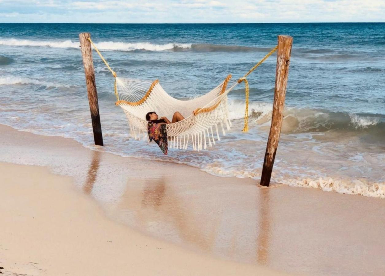 Casa Pelicanos Tulum Beach Mx - Next To Hotel Zone Esterno foto